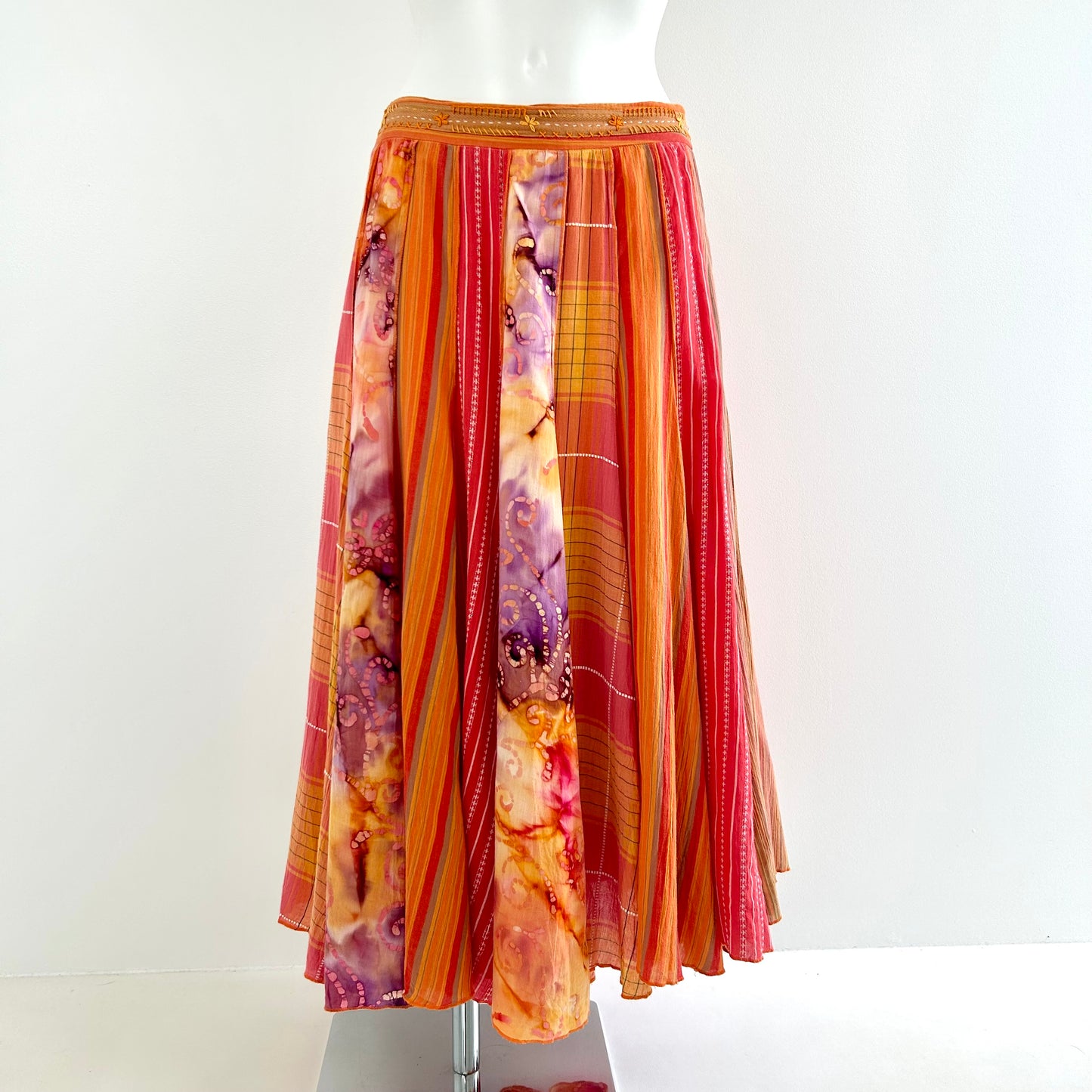 Vintage Y2k Per Una Gypsy Summer Skirt