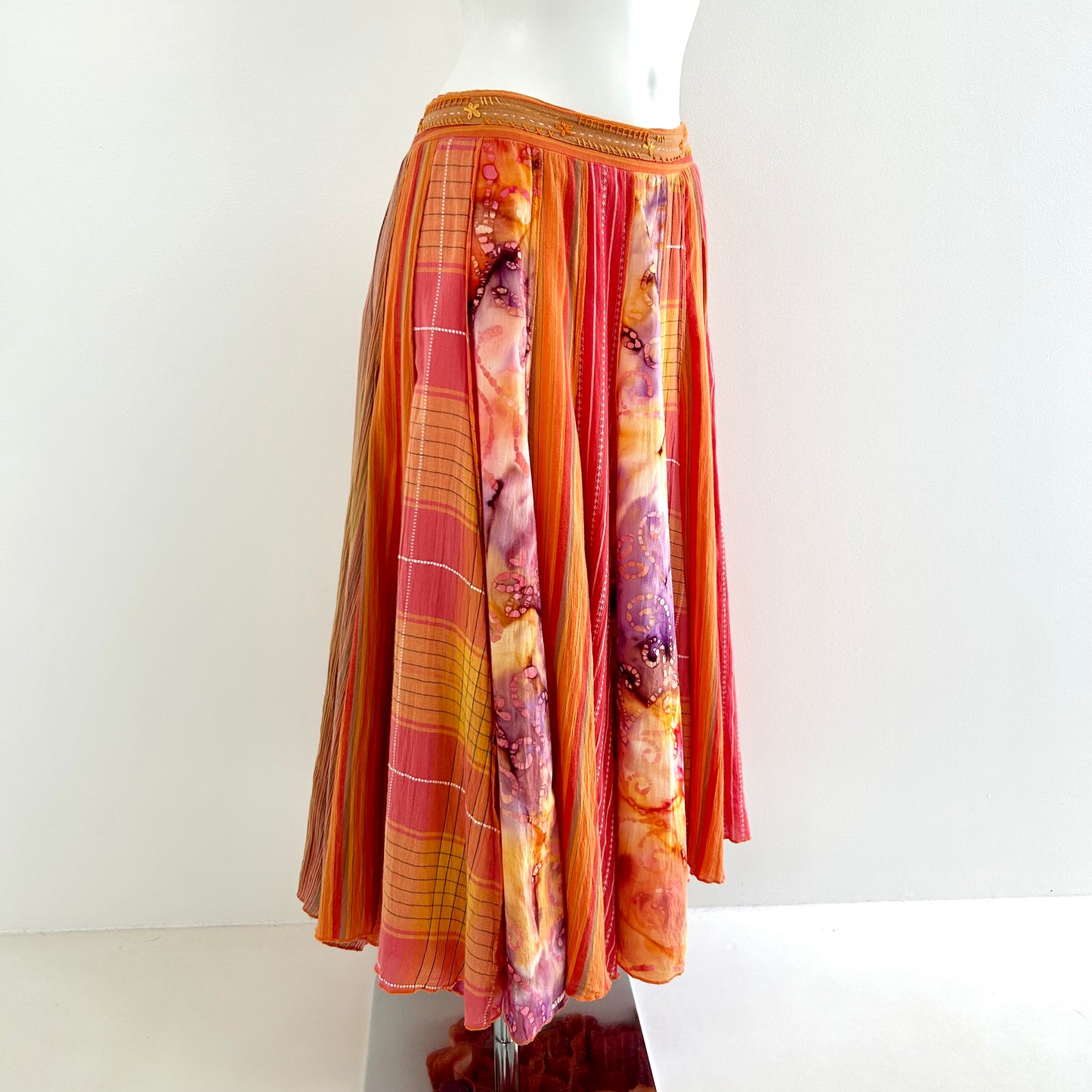 Vintage Y2k Per Una Gypsy Summer Skirt