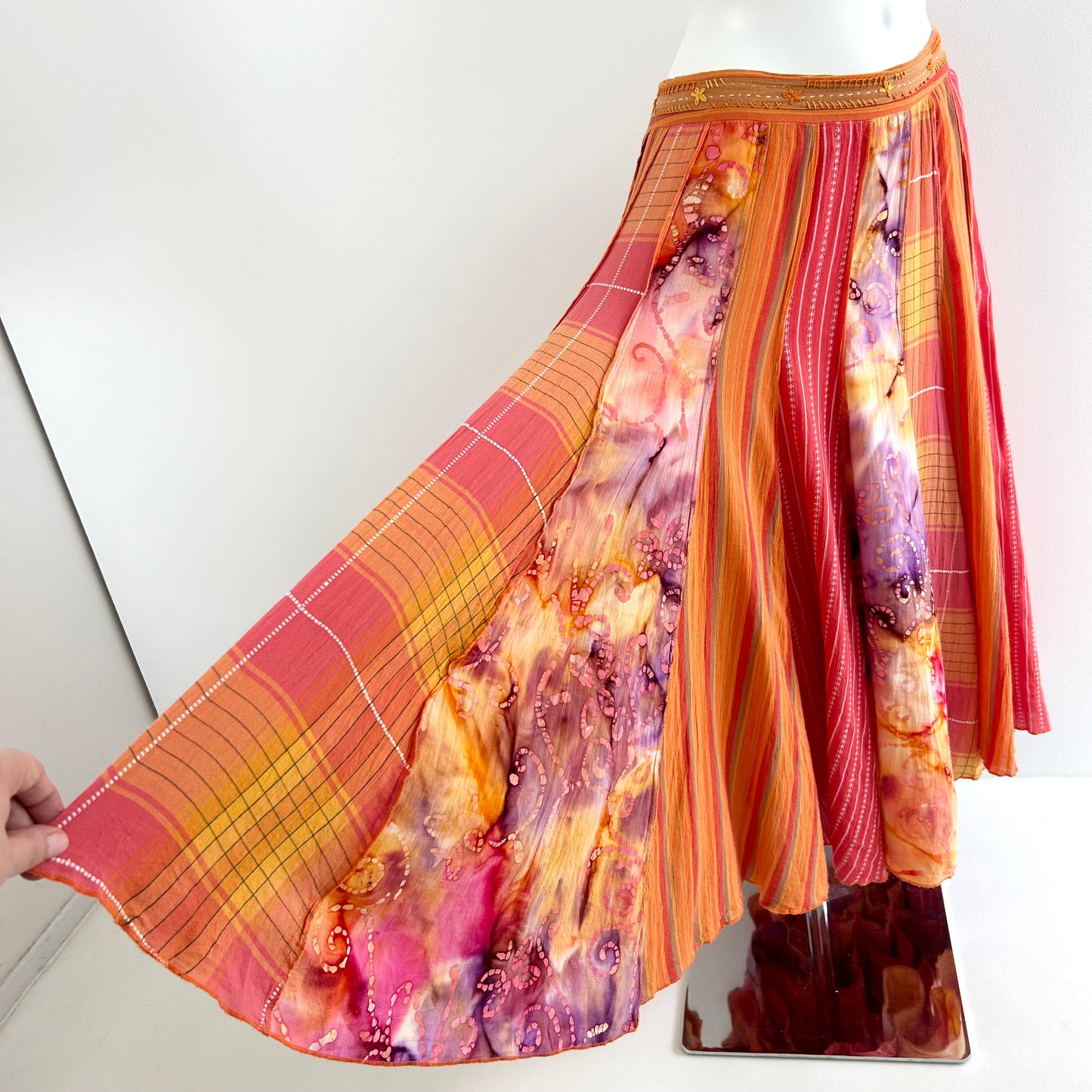 Vintage Y2k Per Una Gypsy Summer Skirt